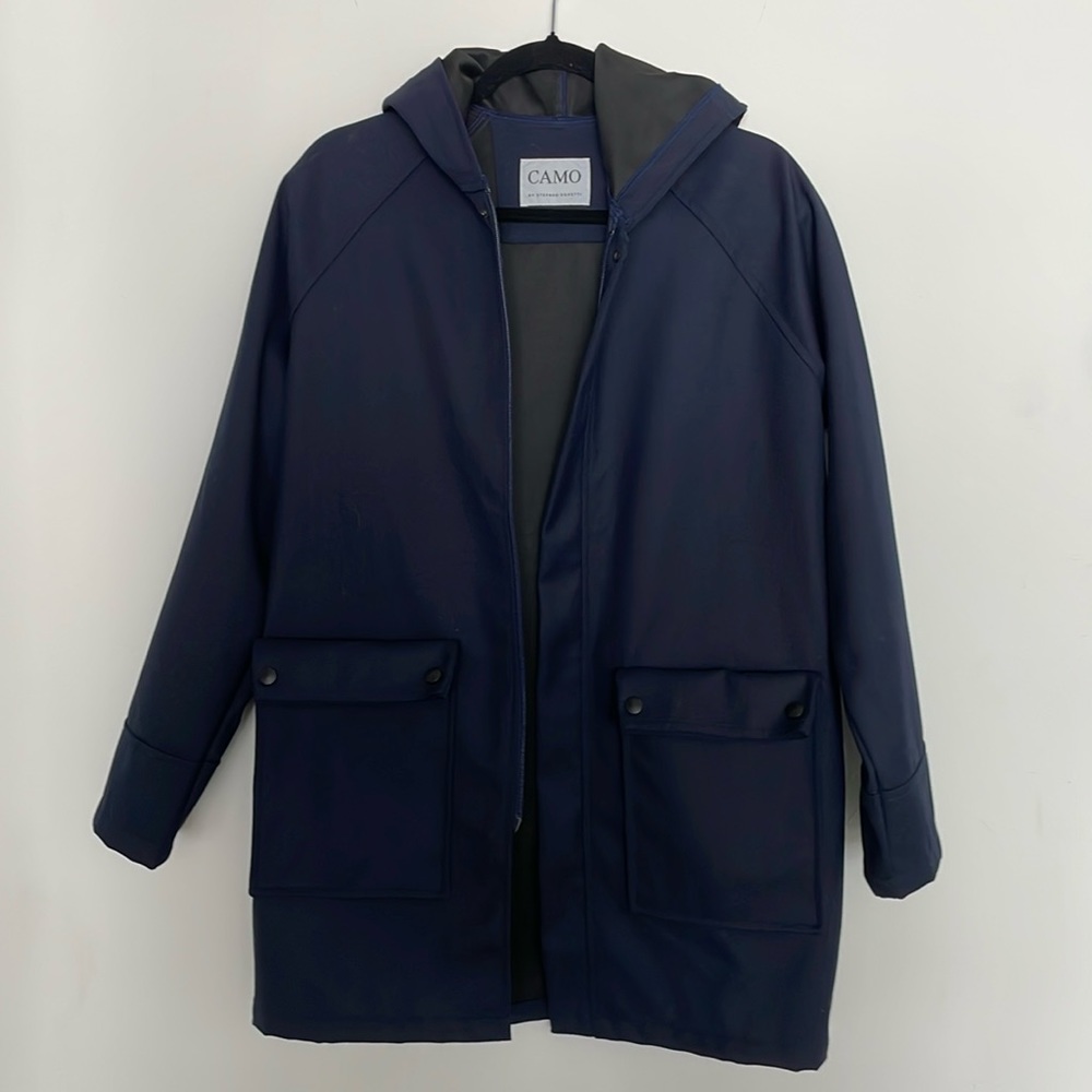 CAMO by Stefano Ughetti Men’s Modern Navy Jacket size Medium
